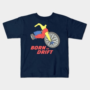 Born To Drift Kids T-Shirt